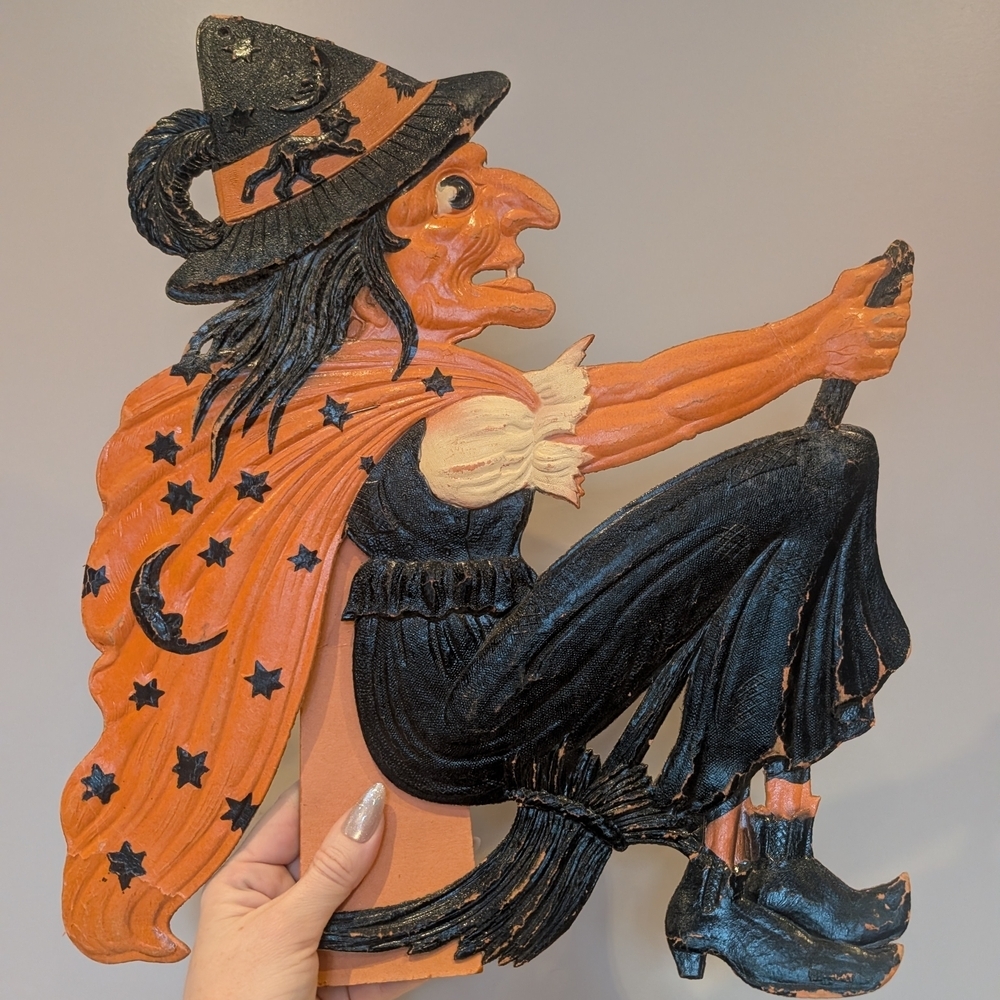 Cody Foster Vintage Halloween Witch Wall Decor decoration.